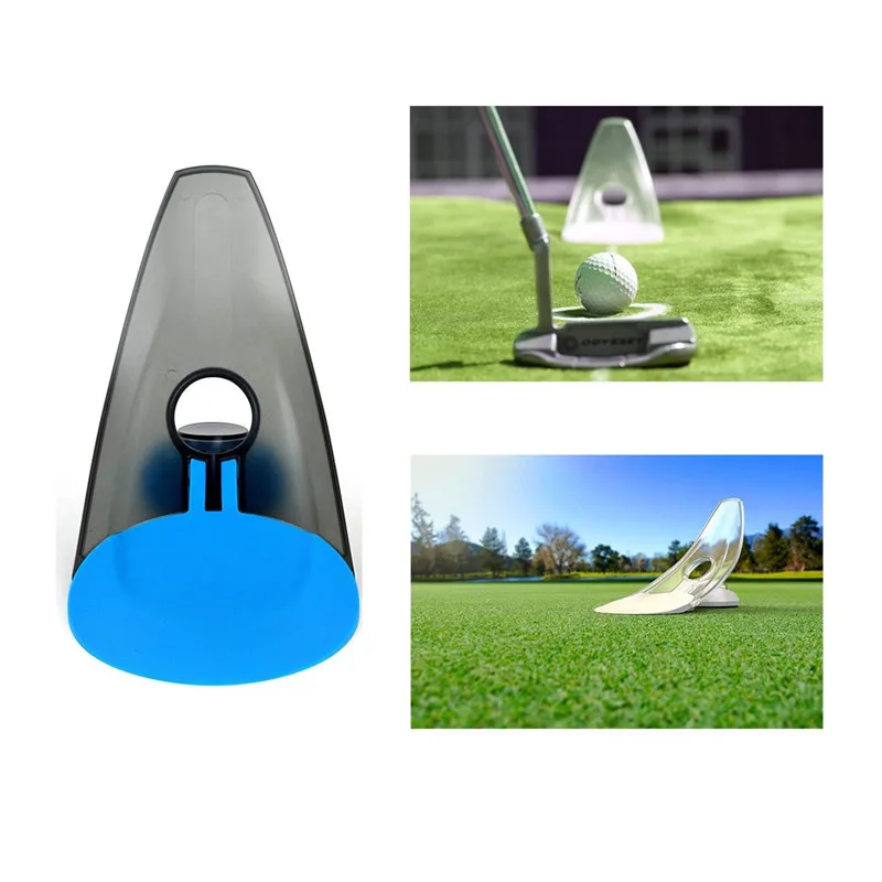 Novo instrumtor putt golf indoor putt treinador putt indoor e ao ar livre exercisios reduzir o noumero de putts melhorar