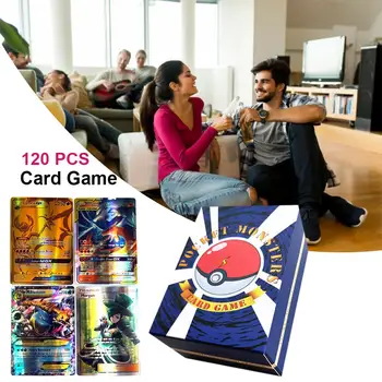 

120pcs Child Game Card English Flash Card Educational Toys For Developing Thinking Ability Baby English Learning Word Card