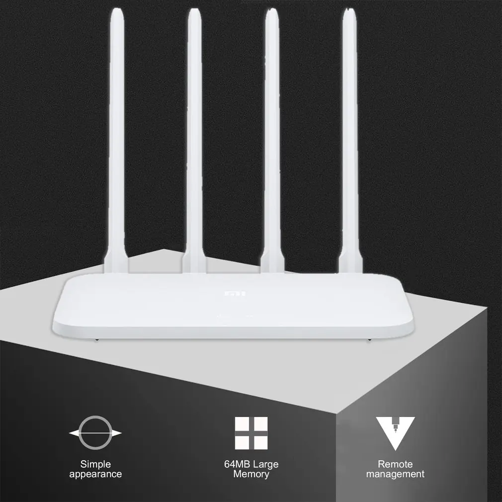 Xiaomi Wifi Router 4C High Speed Wifi Through The Wall King Home Intelligent Anti Mite Network 4