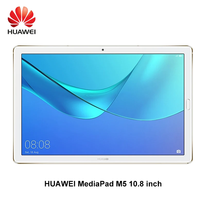 Huawei MediaPad M5 10,8 дюймов, четыре ядра, 4 Гб ОЗУ, 32 ГБ/64 Гб/128 Гб ПЗУ, Wifi/LTE, Android 8,0, 2K ips, 2560x1600, отпечаток пальца, Android 8,0