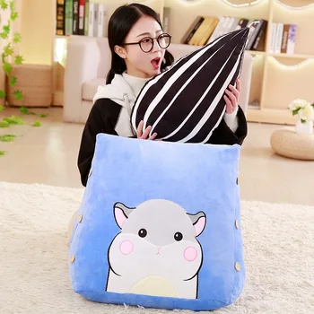 

Lovely Triangle Cushion Back Pillow Insert 45*45 Seat Japanese Cartoon Chair Cushion Outdoor Cat Cogines Para Sofa Home BB5KD