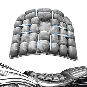 

Air Bag Seat Cushion Pressure Decompression Breathable Seat TPU Inflatable/Water-Fillable Seat For Car Home Motor Grey