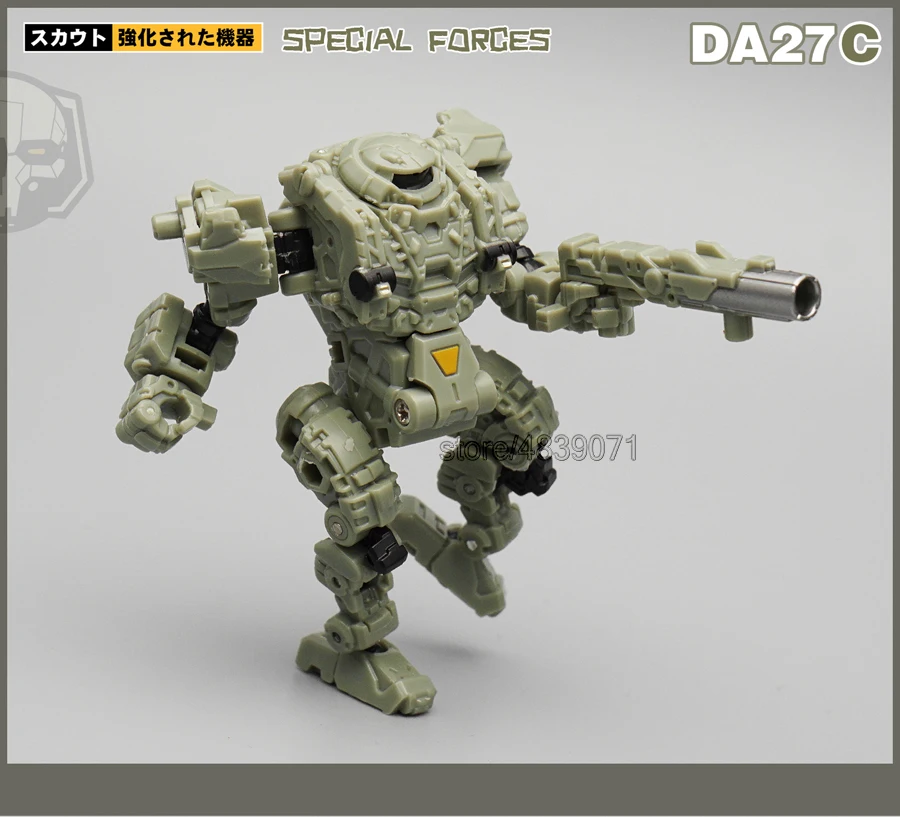 MFT DA27 DA27A DA27C Diaclone трансформация мощность ed-suit power Suit черный мех Solider Lost Planet фигурка игрушка