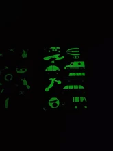 Novedad de verano estilo tatuaje pegatinas luminoso sirena pegatina con figura de unicornio Sweatproof impermeable de tatuaje temporal de las mujeres tatuajes para niño