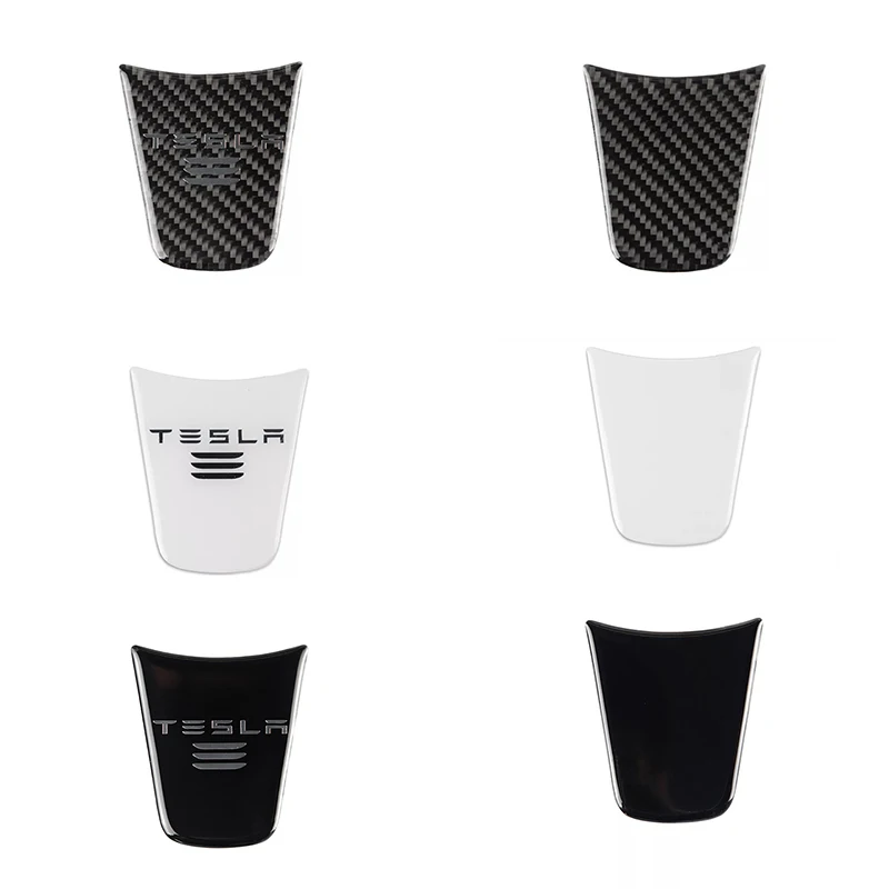 Декоративная Обложка на руль автомобиля для тюнинга Tesla Model 3|Наклейки салона