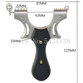 

Hunting high quality stainless steel slingshot catapult with rubber band outdoor shooting competition slingshot shooting slingsh