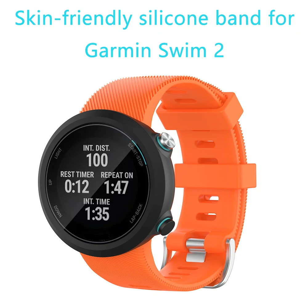 Cinturino da polso per Garmin Swim 2 cinturino in Silicone per Garmin  Forerunner 45 45S cinturino regolabile di ricambio per cinturino  impermeabile - AliExpress Consumer Electronics