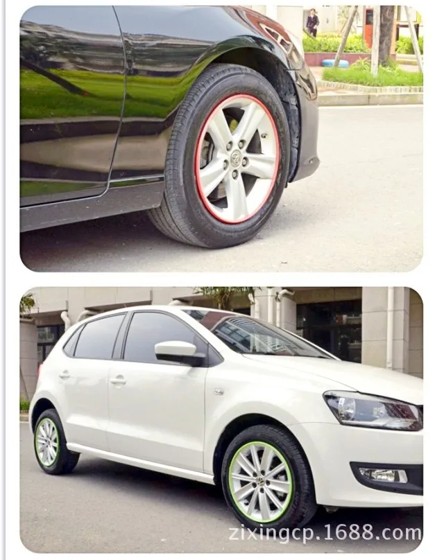 Американское автомобильное кольцо для защиты ступицы, кольцо для защиты шин, кольцо для ступицы колеса, декоративное кольцо, Crash Bar, аксессуары для модификации автомобиля