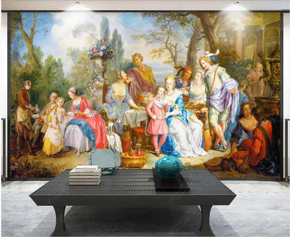 

Custom mural 3d photo wallpaper Large European-style court nobles home decor living room wallpaper for wall 3 d in rolls