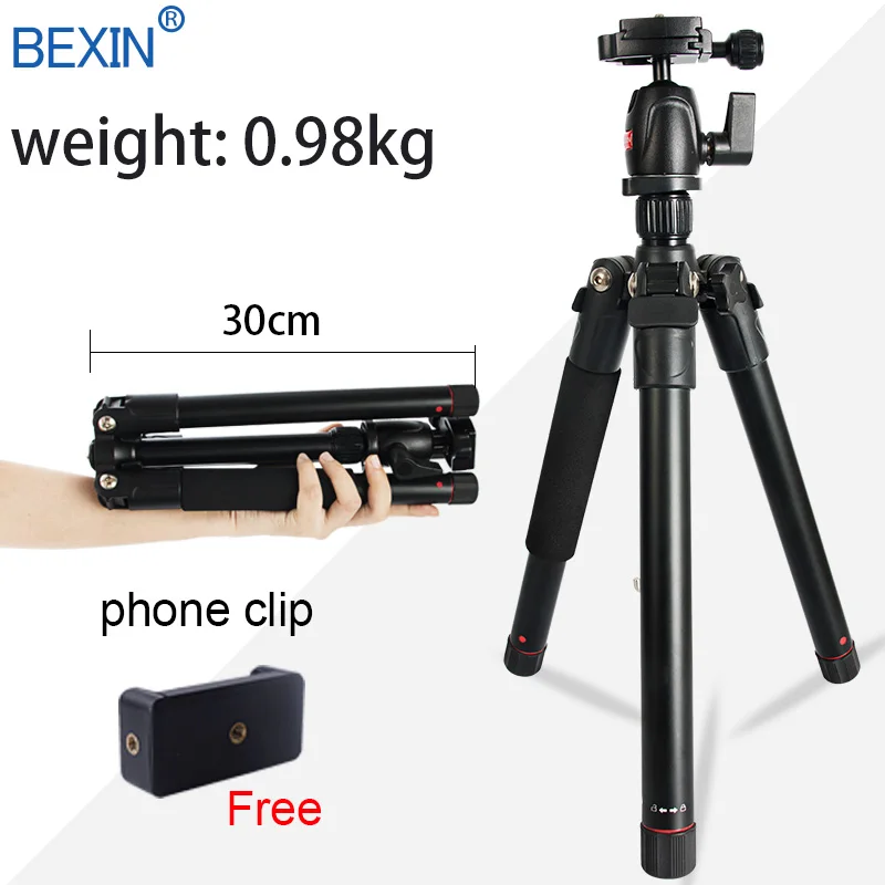 

Portable camera tripod dslr stand tripod holder lightweight shooting tripod phone mount tripod for digital point camera DSLR