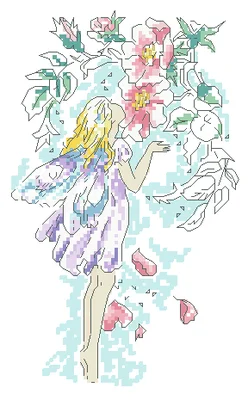 Birds and Peach Blossoms Counted Cross Stitch Kit stitch RS cotton with cross Spring Fairy | Дом и сад