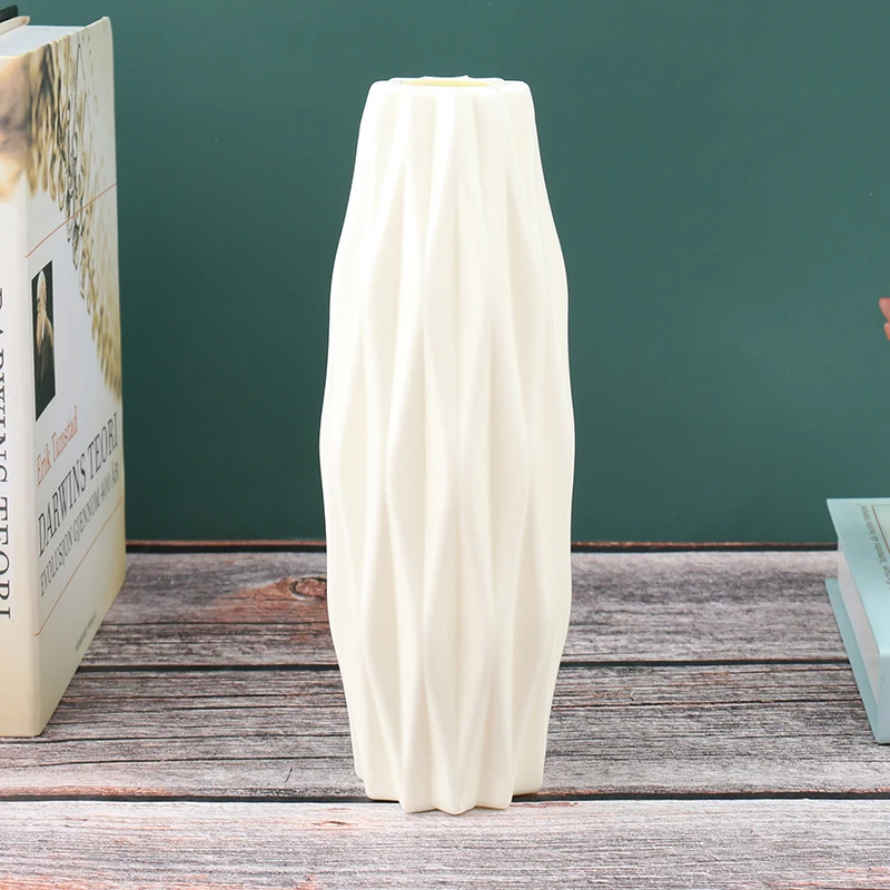 Decorative plastic vase