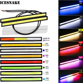 

17cm 12V COB LED DRL Driving Daytime Waterproof Car Running Lights Strip Styling LED Lamp Auto Car Working Light