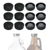 12PCS Beer Bottle Caps 38mm Practical Seal Screw Caps For Glass Gallon Jugs Gallon Jar Carboy 1