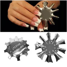 Aparador de unhas, cortador de unha, gel para unhas, fácil, aparador francês, 1 peça ferramentas modelos # rk/98