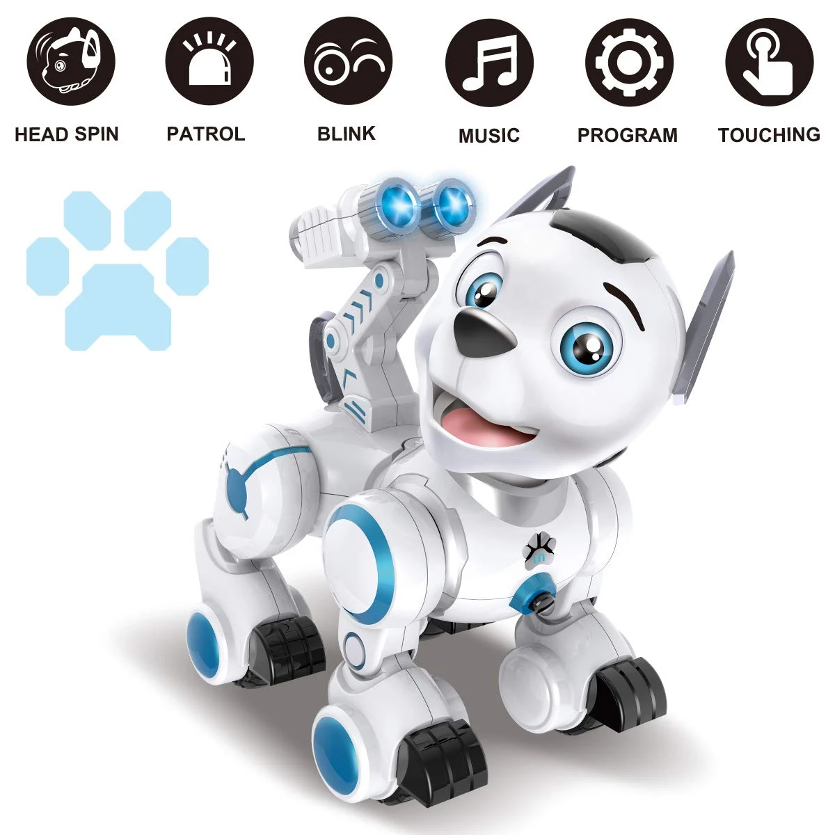 Le Neng Toys K10 Intelligent Dog Remote Control Robot Dog Programmable Touch Sense Music Song Toy For Kids Rc Robots Animals Aliexpress