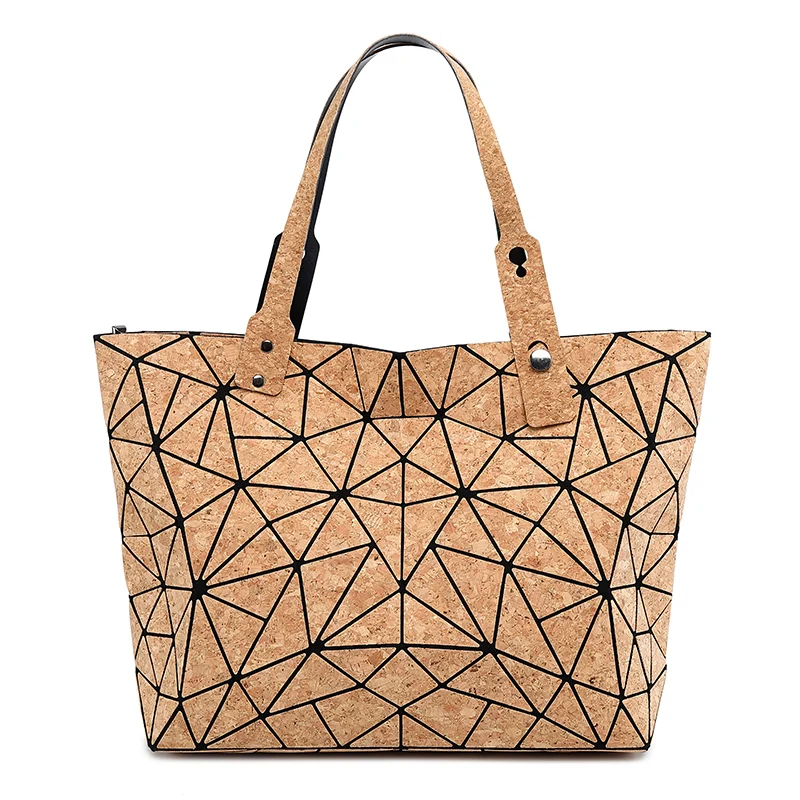 Women Geometric Laser Diamond Handbag Messenger Shoulder Tote Bag 