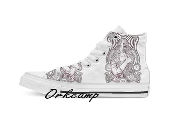 

Violent Delights Custom Casual High Top lace-up Canvas shoes sneakers Drop shipping