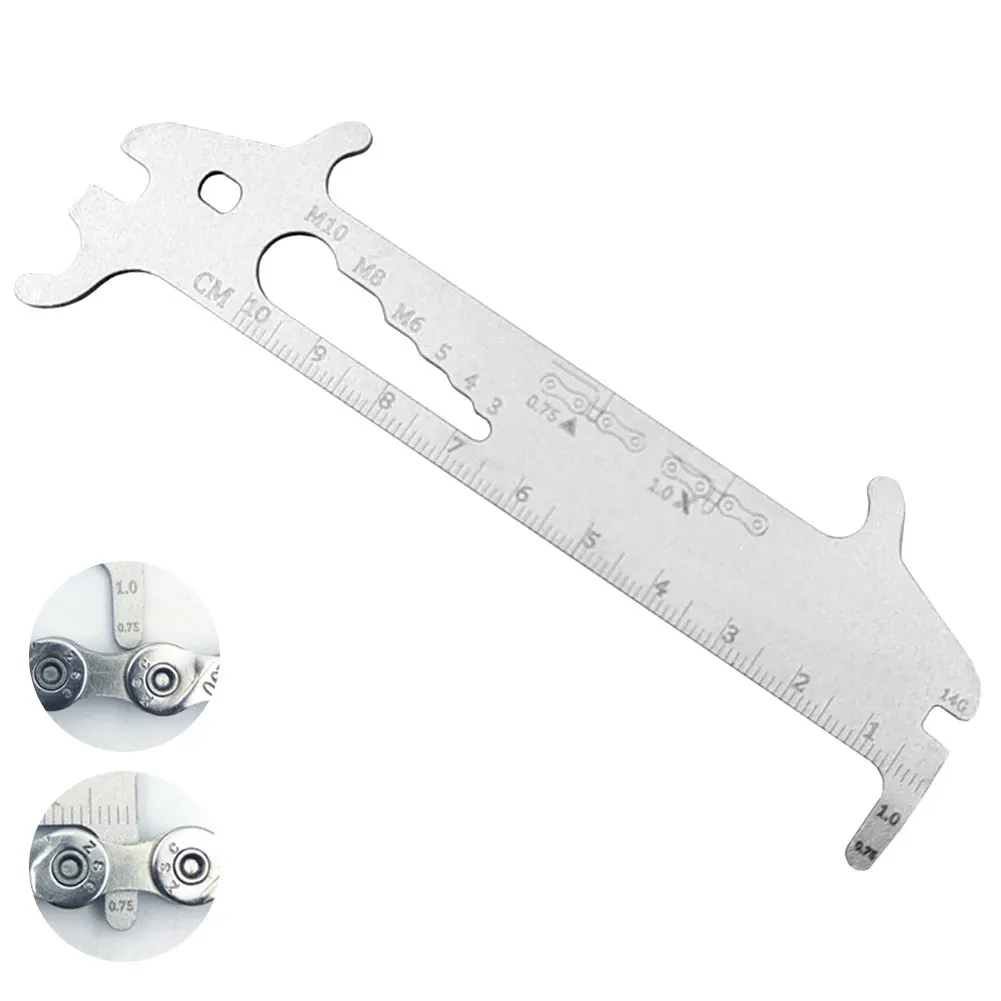 Bicycle Chain Wear Checker Indicator Repair Tool Mountain Road Chains