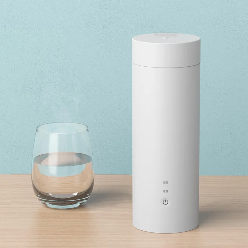 Xiaomi Mijia Viomi, электрическая портативная чашка, 400 мл, для горячей воды, для путешествий, для молока, котлы, электрический чайник, чайник для кофе, 300 Вт, 220 В