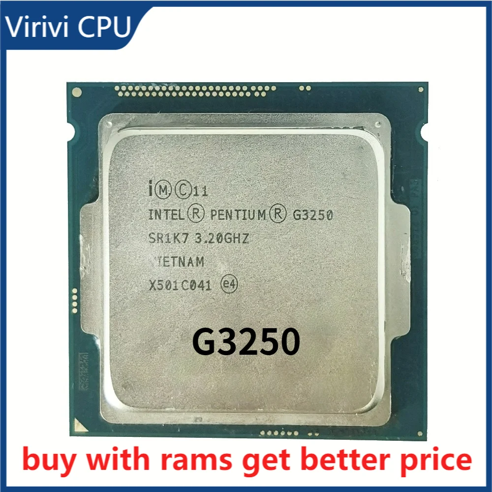 Intel Pentium G3250 3.2GHz Dual-Core Desktop CPU Processor 3M 53W LGA 1150 tested 100% working | Электронные компоненты и
