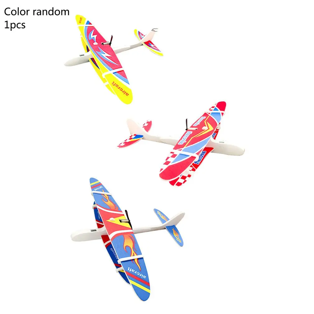 

Electric Hand Throwing Foam Aircraft Electric Swing Usb Charging Aviation Model Glider Toy Outdoor Toy