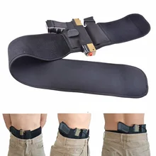 

Tactical Belly Gun Holster Belt Concealed Carry Waist Band Pistol Holder Magazine Bag Military Army Invisible Waistband Holster