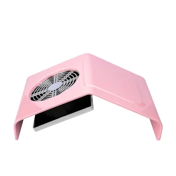 

Nail Suction Dust Collector Fan Vacuum Cleaner Manicure Machine Tools Art Manicure Salon Tools Pink EU Plug