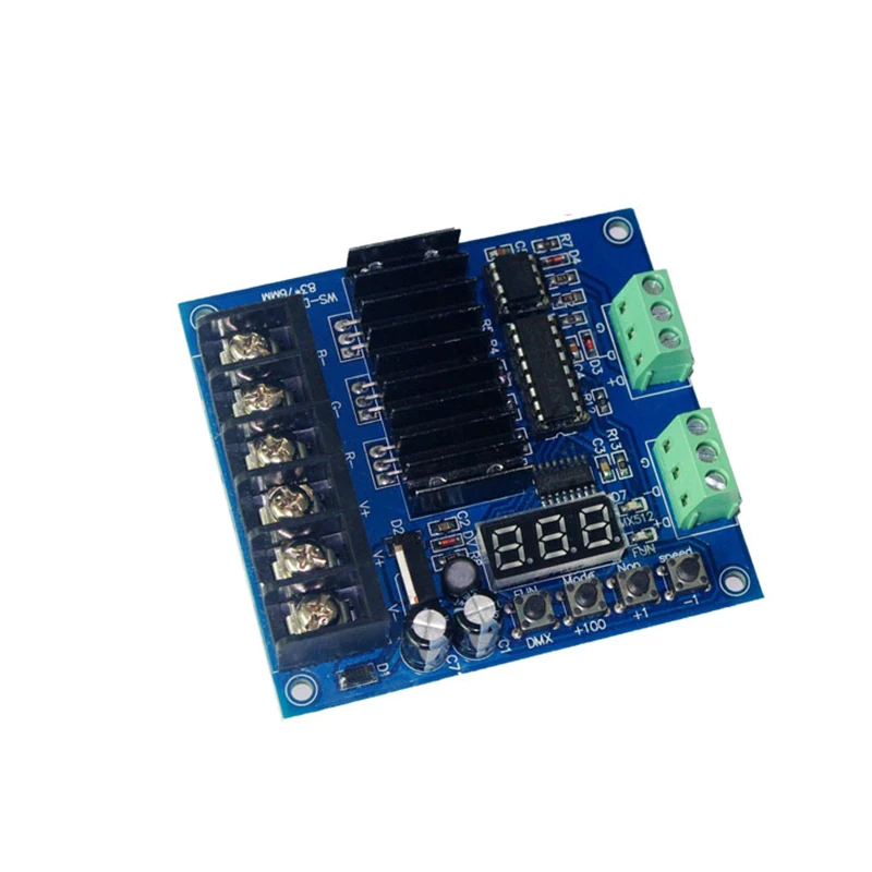 3-канальная плата декодирования DMX512 высокочастотный максимум 8 А на канал