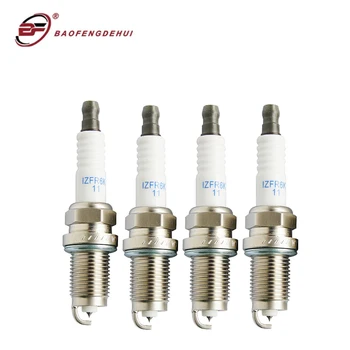 

4pc Ignition Spark Plugs ZFR6FGP For Chevrolet Cruze/Aiwei 1.6L MS851571 For Buick Hideo 1.6L/1.8L For FIAT 7760383