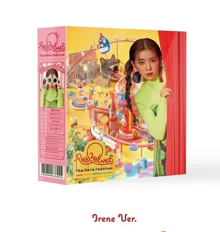 [MYKPOP]~ Официальный~ Красный бархат: REVE фестиваль день альбом CD-SA19081507 - Цвет: Day1-Irene
