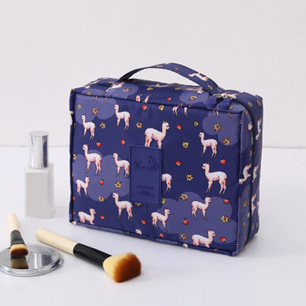 I 1PCs Portable Women Cosmetic Makeup Bag Square Travel Storage Bag Waterproof Travel Storage Organizer Multifunction - Цвет: I