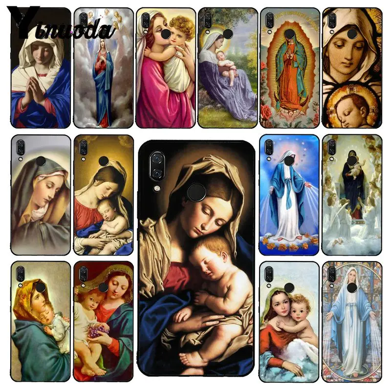 

Yinuoda Bless Virgin Mary Printing Phone Case for Xiaomi Redmi Note 7 5 4 Redmi 5plus 6A Note8 4X Note8Pro