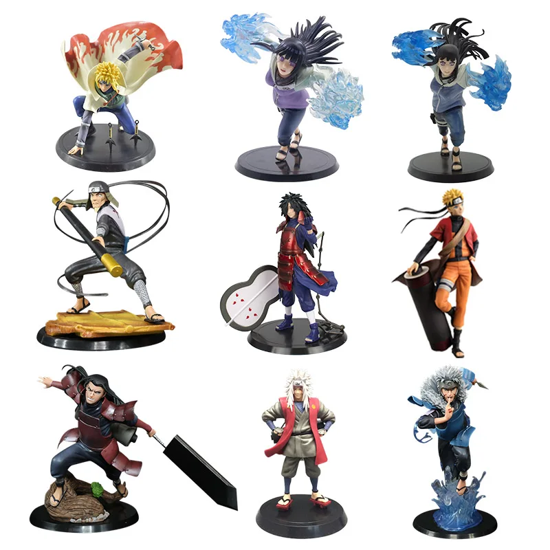 

Anime Naruto Figure Madara Hinata Minato Hagorom PVC Action Figure Doll Collectible Model Baby Toy Gift For Children 30 cm