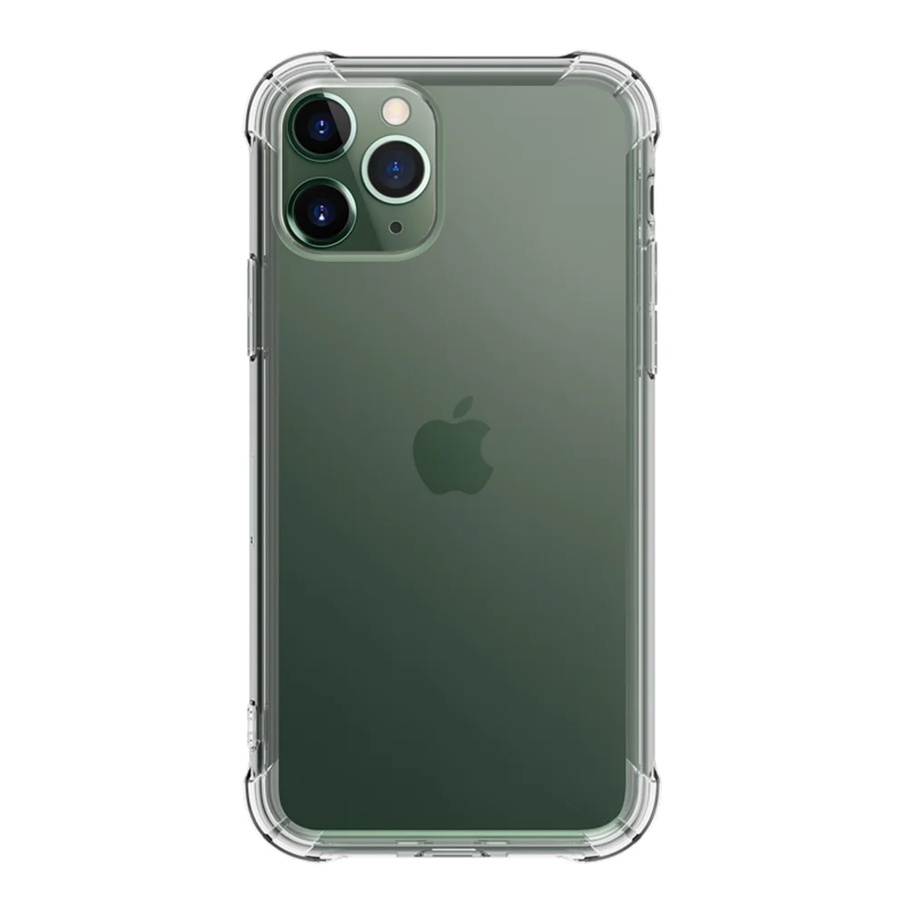 Противоударный Прозрачный чехол на айфон 12 mini 11 Pro Xs Max SE 2020 XR X 6 6S 7 8 Plus мягкий