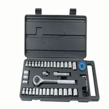 40 шт. рукав комбинированный инструмент гнездо гаечный ключ для ремонта авто рукав набор инструментов авто ремонт инструмент