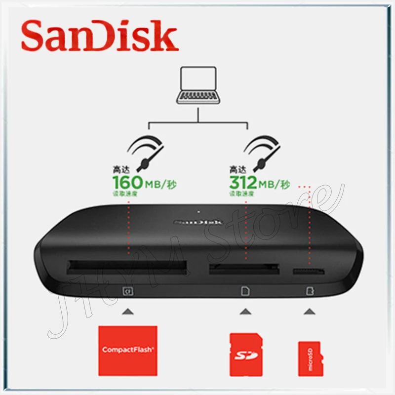 Sandisk imagemate pro smart micro sd кардридер usb 3,0 аксессуары для ноутбуков letor de tarjeta leitor кардридер памяти lector sd