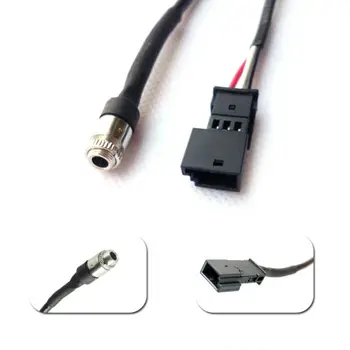 

Connector Car Adapter Cable AUX Audio For BMW E46 E53 E39 W/ Navigation system MP3 Replacement