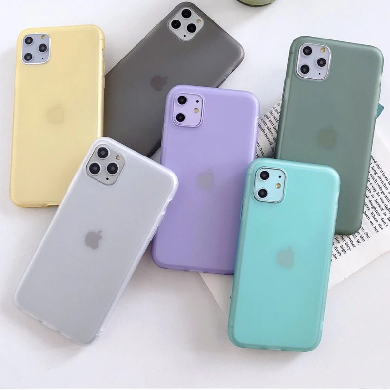 Жидкая эмульсия мягкий силиконовый матовый чехол для телефона iPhone 7 6S 8 Plus X XR 11 Pro XS