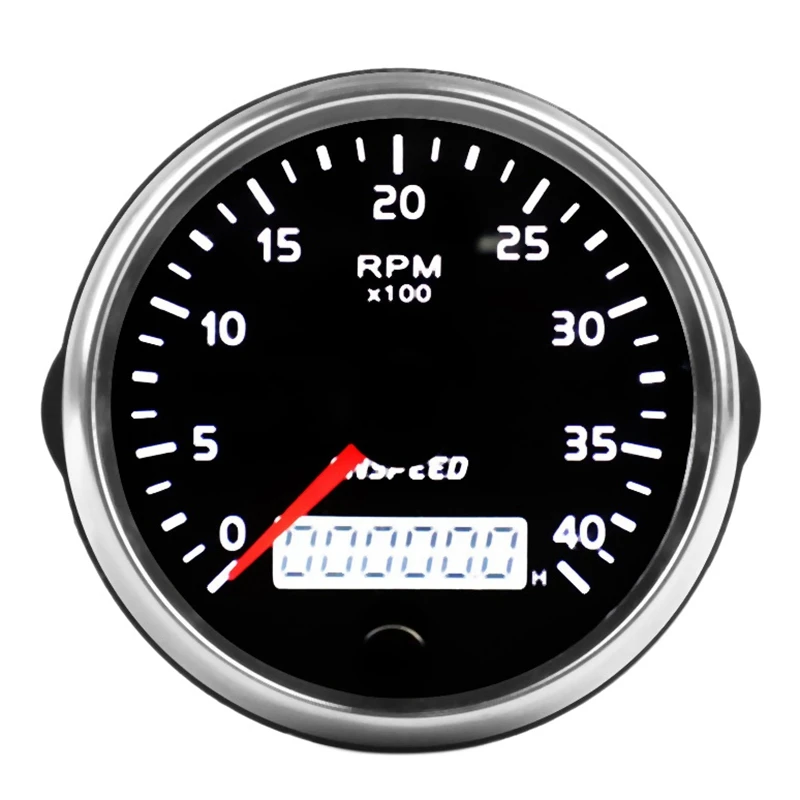 CNSPEED универсальный GPS Спидометр 12 В/24 В одометр 85 мм 0-4000 об/мин для автомобиля