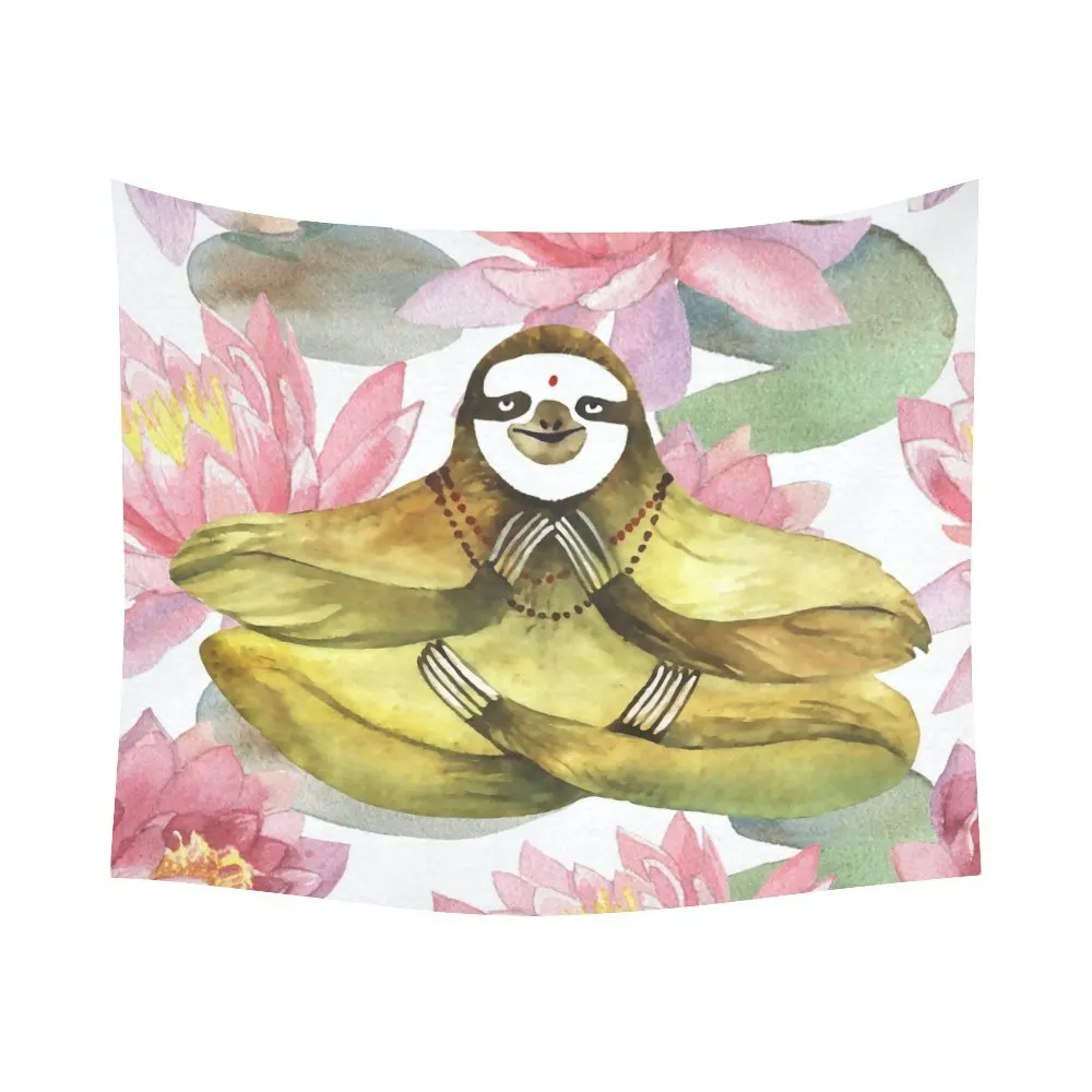 

Funny Animals Home Decor Wall Art Watercolor Tapestry