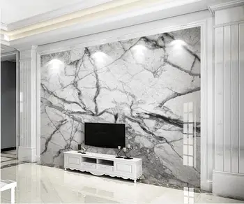 

Abstract Grey Marble Wallpaper Wall Mural HD Minimalist Wall Paper Canvas Prints for Bedroom Background 3d Wallpaper Custom