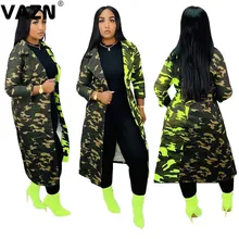 VAZN,, высокое качество, верхняя одежда, открытый шов, сексуальный комбинезон, свободный, мягкий дизайнерский, длинный рукав, женская верхняя одежда