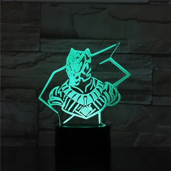

Customized 3D Lamp Marvel Movie The Avengers Panther Touch Sensor for Christmas Decoration Color Changing Led Night Light Lamp