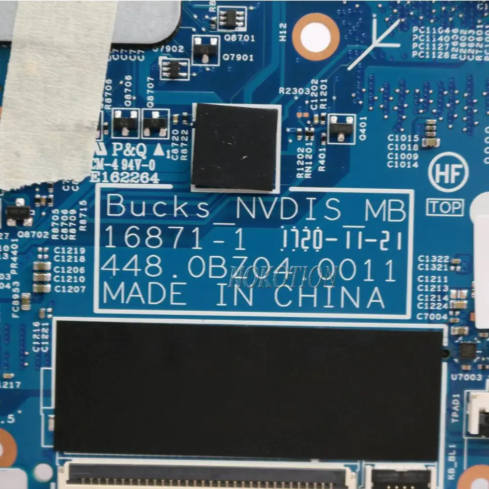 923690-001 923690-501 923690-601 для hp павильон X360 Кабриолет 14-BA Материнская плата ноутбука 16871-1 448.0BZ04.0011 i5-7200U