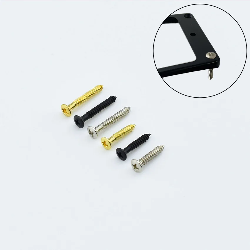 

【Made in Korea】8 Pieces Humbucker Pickup Mounting Frame Screw / Ring Screws / For Eelectric Guitar