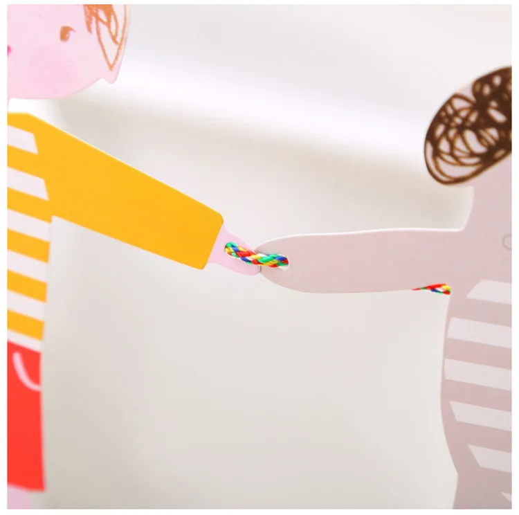 1pc Children's Day Decoration Banner Hand In Hand Kids Colorful Flag Banner Happy Birthday Party Decoration Banner Paper Flag