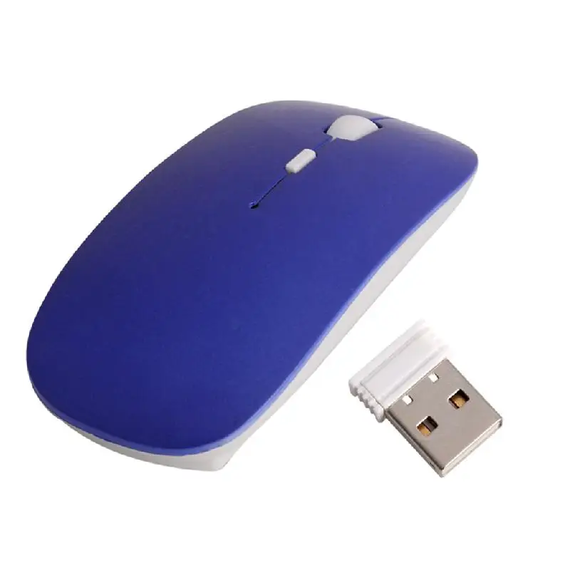 Красивый дизайн 2 4 GHz Беспроводная ультратонкая оптическая мышь/Мыши + usb приемник