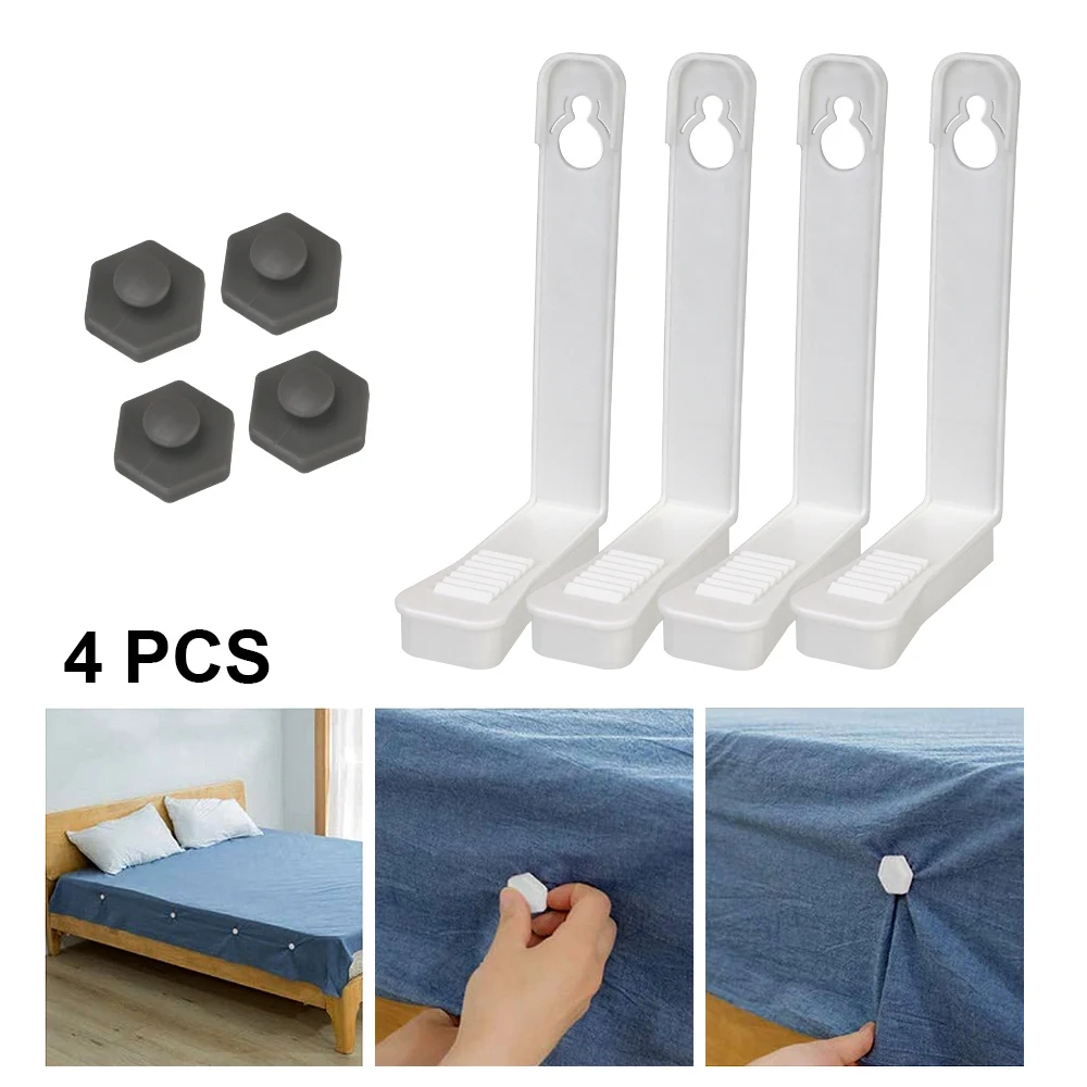 

Single Quilt Cover for Household Bed Sheet Fixed Non-Slip Clips Angle Fixed Buckle Quilt Sheet Holder Clips
