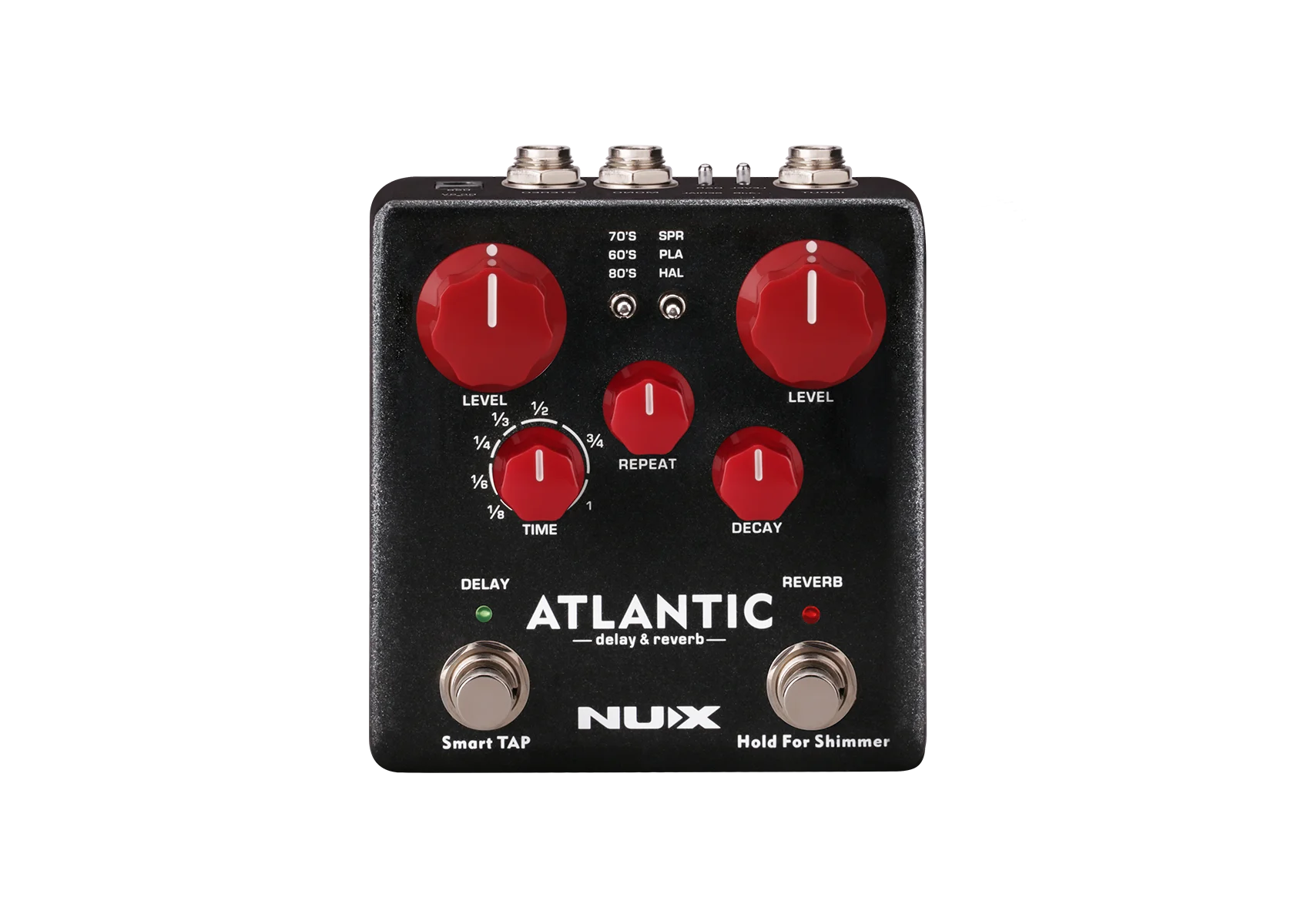 Nux Atlantic Delay Reverb Pedal | Pedal Switch Pedal